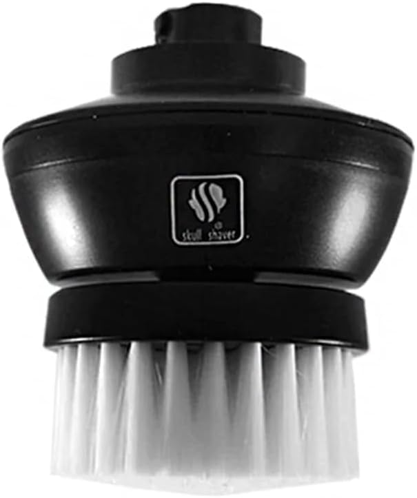 Escova corporal de reposição Skull Shaver para barbeadores Pitbull, Palm e Butterfly Kiss, preta