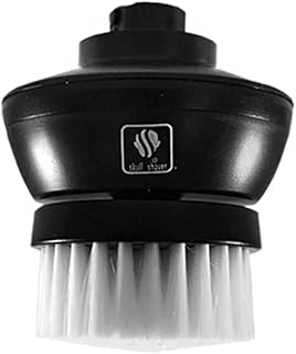 Skull Shaver Body Exfoliating Brush Attachment - Skin-Cleansing Exfoliator - Compatible with Pitbull, Palm & Butterfly Kiss Shavers - Black
