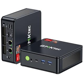 GMKtec M5 Ultra Mini PC Ryzen 7 7730U(8C/16T, jusqu'à 4,5 GHz), 16 Go RAM 1 to SSD Mini Ordinateur de Bureau, Double LAN 2.5GbE, Affichage Triple 4K, WiFi 6E, USB-C, BT 5.2, DP, HDMI 2.0