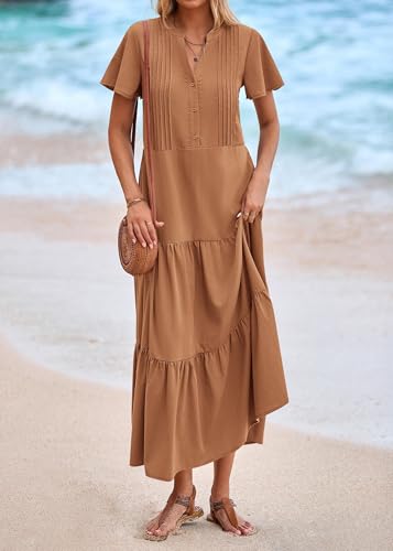 Image of KIRUNDO Summer Maxi Dresses for Women 2026