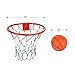 ArtCreativity Mini Over-The-Door Basketball Hoop Game – Easy to Hang, No Assembly Required – Includes 1 Mini Ball & Durable Net Hoop – Indoor Basketball Toy Gift for Kids, Teens & Adults Bedroom Play
