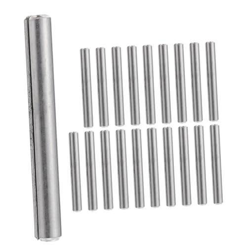 Toyvian 20個 ステンレス製定位? 柱形ダウエルピン 二段ベッド交換用ハードウェア 棚受け兼用 耐久性と多用途性に優れた家具固定パーツ