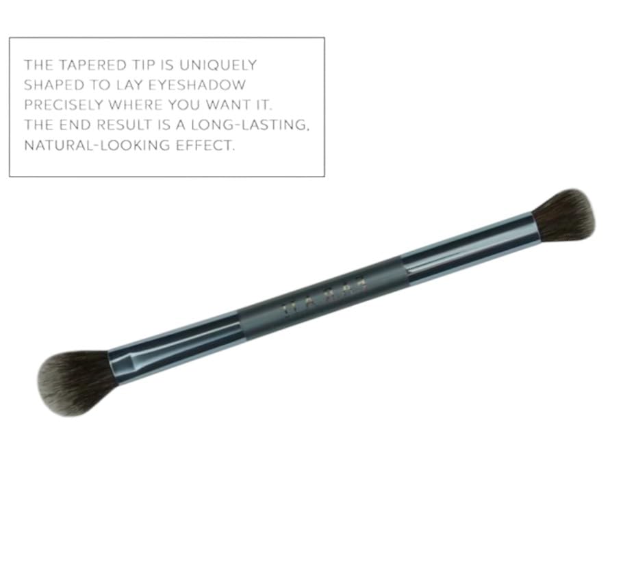 F.A.R.A.H. Dual-Ended Makeup Brush Collection - 4 Variations for Contouring, Blending, Highlighting, and Setting - 100% Vegan & Cruelty-Free Synthetic Bristles (Conceal & Set Brush)