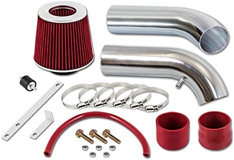 R&L Racing Red Short Ram Air Intake Kit + Filter 02-08 For Ram 1500 3.7L V6 1500/2500/3500 5.7L HEMI V8