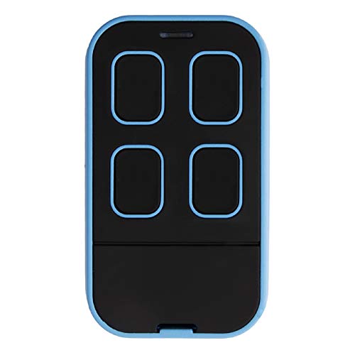 XIHADA Universal Garage Door Remote Universal Garage Door Opener Remote Universal Gate Remote Control Homelink Remote Multi Frequency 280MHZ-868MHZ (1PC, Black with Blue)