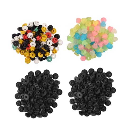 POPETPOP 400 Piezas Almohadilla Para Tatuajes De Silicona Ojal Para Aguja Almohadilla Para Aguja Ojal De Silicona Para Tatuar Gomas Para Tatuar Estudio o Hogar