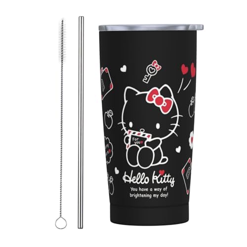 n[LeB Xg[&Xg[uVt }OJbv R[q[Jbv 600ML RrjJbv ^u[ XeX ۗ ۉ ԗp Wt ^  e  lC v[g Straw Two-Piece Set