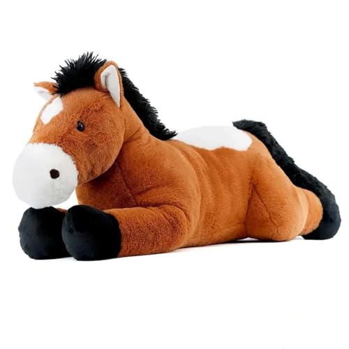 Image of RVA Horse Cute Stuffed Soft Toy (Brown, 70 CM)