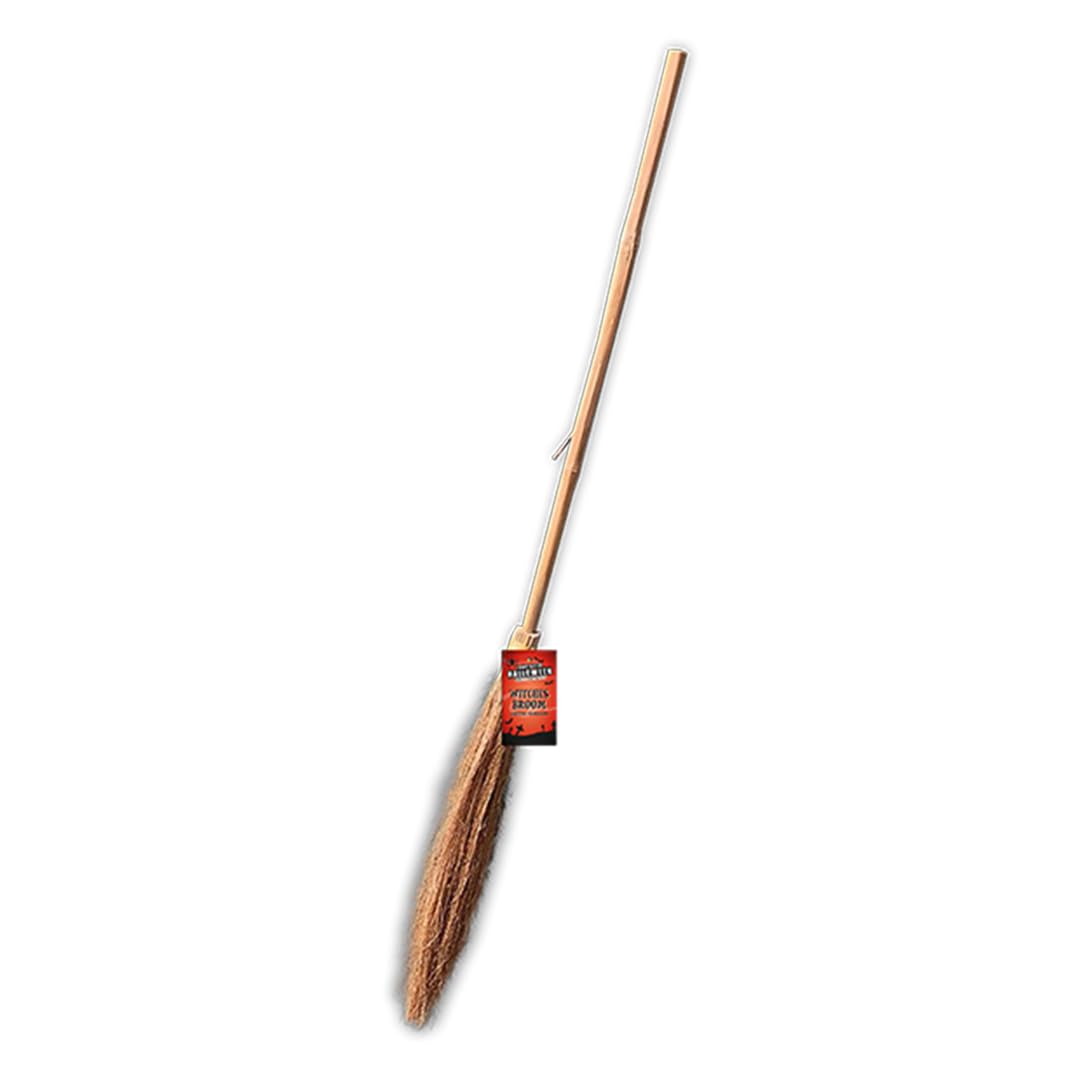 Gem Imports As Shown Witch's Broomstick Halloween Prop Fancy Dress Decoration