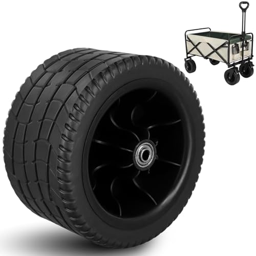 Ruote per vaci da spiaggia resistenti da 7 pollici, pneumatici a sabbia anti-slip resistenti al...