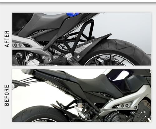 Support de repose-pieds arrière Yamaha MT-09 et crash bar de protection moteur pour moto - 5