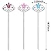 CiBiZi Fairy Princess Wands Alloy Magic Wands Queen King Costume Scepter Wands for Pageant Role Play Wedding Halloween Prom (AS-Blue)