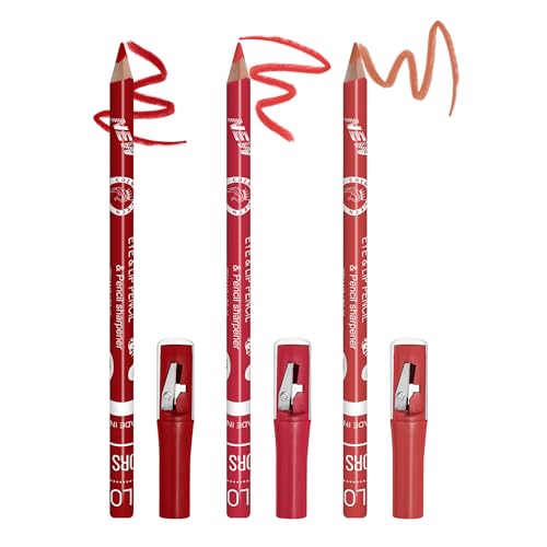 Image of COLORS QUEEN Lip Liner Pack of 3 Combo 3 (Matte)
