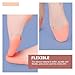 FOMIYES 1 Pair Soft Silicone Toe Pads for Pointe Shoes Gel Toe Protectors with Scientific Arc Design Comfortable and Breathable for Dancers Reusable and Easy to Clean Care
