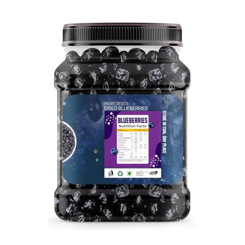 Image of Classic Nuts Dried Blueberry | Dry Fruit | Rich in antioxidants, Vitamin K, Calcium & Fibre | Sweet & Delicious | Healthy Snacks (400gram)