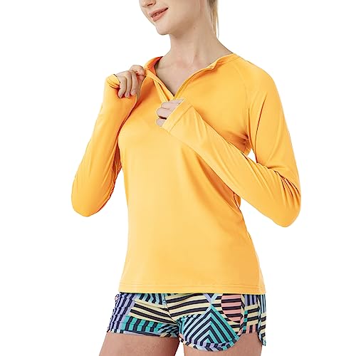 Women's Outdoor Quick Dry Sun Protection 1/4 Zip Long Sleeve Shirt