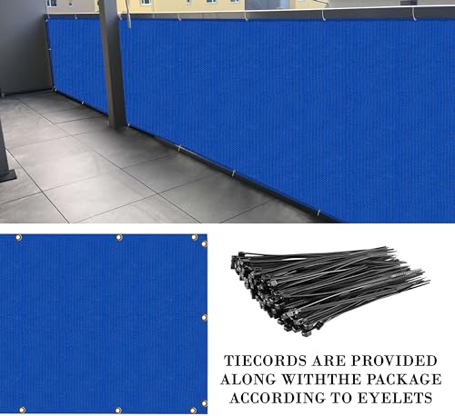 Image of HDPE Fabric Self Fold Baby Safety Net Protector for Balcony & Staircase Railing Guard,Balcony Stairway Net Baby Safety Products for Indoor&Outdoor(Royal Blue Color, 0.80X10 MTR)