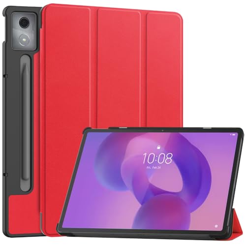 Kepuch Custer �P�[�X �Ή� Lenovo Idea Tab Pro TB-373FU / ���VPad Pro 12.7 2025, PU���U�[ �y�� �J�o�[ - ���b�h