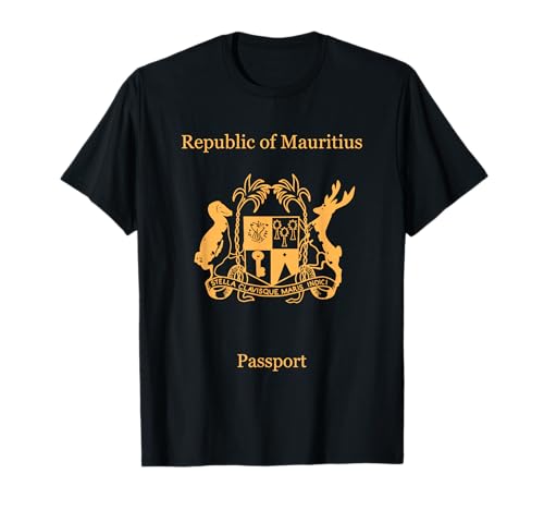 Mauritius,Mauritius Passport,Flag of Mauritius. T-Shirt