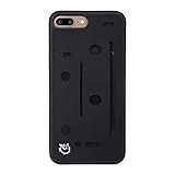 Kroo Expandable Slim TPU Wallet Card & Accessories Case for Apple iPhone 7 Plus - Black