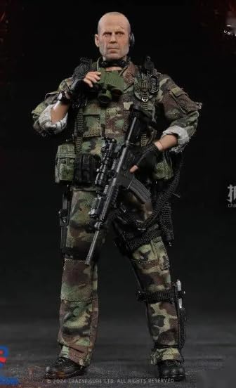 Amazon.co.jp: [AC]CRAZY FIGURE1/12 ネイビーシールズ打撃チーム