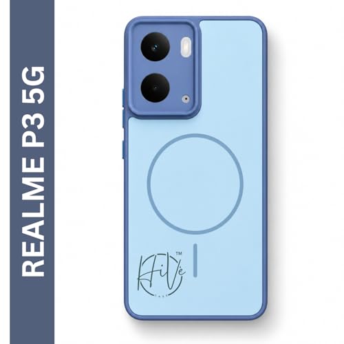 Image of Protective Back Cover for REALME P3 5G (Blue)