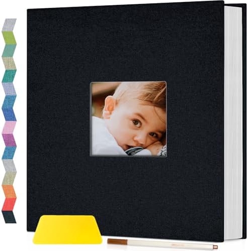 Amazon.com: Popotop Photo Album Self Adhesive with Picture Display ...