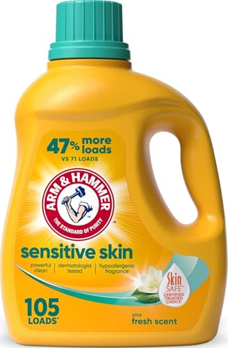 ARM & HAMMER Sensitive Skin Liquid Laundry...