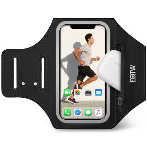 Handytasche Joggen Sportarmband Handyhalterung Arm mit Airpods Tasche für...