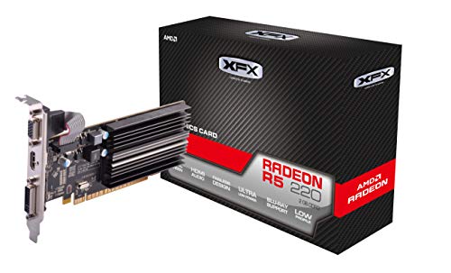 XFX Radeon R5 220 625MHz 2GB DDR3 Low Profile Ready HDMI DVI VGA