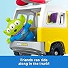 Fisher-Price Little People Toddler Toy Disney & Pixar Toy Story Pizza Planet Truck with Buzz Lightyear & Alien Figures for Kids Ages 18+ Months #4
