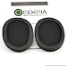 Geekria Leatherette Replacement Ear Pads for Sony MDR-7506, MDR-V6, MDR-CD900ST Headphones Ear Cushions, Repair Parts with Video Guide (Black)