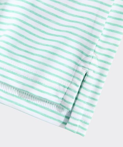 Image of Vineyard Vines Kids Bradley Stripe Sankaty Polo (Toddler /Little Kids /Big Kids)