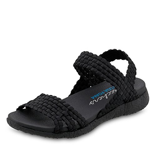 Skechers Sandali Donna in Tessuto Elasticizzato