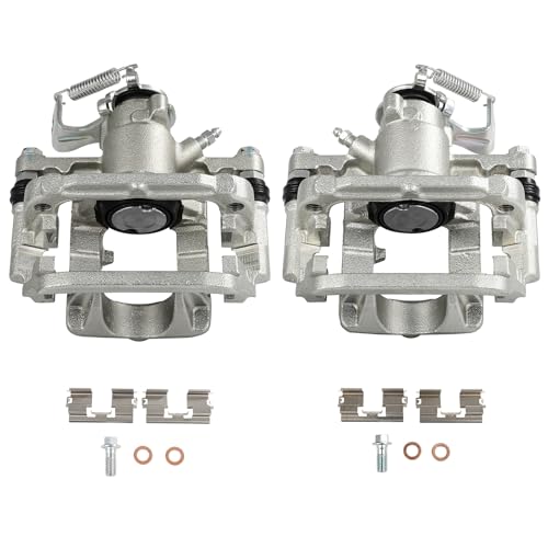 Image of SCITOO 18B5471 18B5470 Rear Left & Right Disc Brake Calipers Assembly w /Bracket For Buick For Encore 2013-2017,For Chevrolet For Sonic 2013-2016,For Chevrolet For Trax 2013-2017