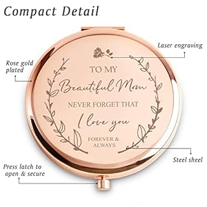Momgiftsfromdaughtersonpersonalizedengravedcompactmirrorbasketstufferssentimentalgiftformotherparentsuniquepresentforeastermothersdaybirthday Urban Country Home Decor Mom gifts from daughter son personalized engraved compact mirror basket stuffers sentimental gift for mother parents unique present for easter mothers day birthday urban country home decor
