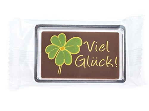 Chocolatina de regalo - "Mucha suerte" - 10 g