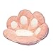 Cojín de pata de gato, Cute Cat Paw Cojín de felpa para silla Cojín para asiento infantil Cojín para respaldo de sofá Alfombrilla para el hogar, Sofá perezoso Cojín para silla de oficina Felpa cálida