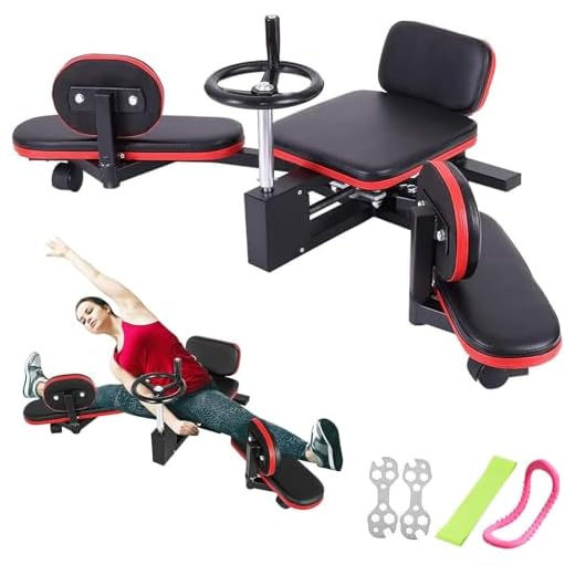 BotaBay Pro Leg Stretcher 330LBS Leg Stretch Machine Heavy Duty Steel Frame Leg Stretcher Machine Training Fitness Equipment Leg Stretcher for Home Gym