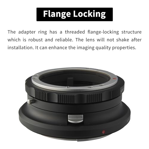 XPIMAGE Lens Mount Adapter Ring for Nikon F Lens to Hasselblad X System XCD Camera X1D X2D