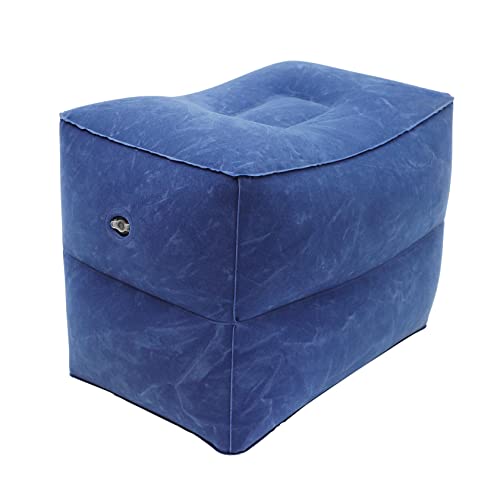 Gogogmee 1 Set Floor Mat Sleep Flights Leg Pillow Car Pillows Travel Foot Rest Pillow Airplane Bed for Bed Pillow Car Pillow Car Mats for Cars Flocking PVC Office Car Bed to Sleep