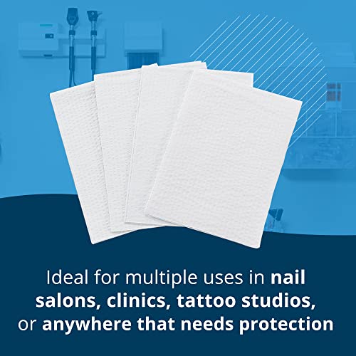 Avalon Papers Professional Paper Towels, White, 13" X 18" (Pack Of 500) - Waffle Embossed - 3-Ply Tissue – Multi-Purpose Towels & Wipes – Dental, Tattoo & Medical Supplies (1001A) #TOP3