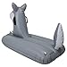 Jet Creations Husky Inflatable Snow Grass Sled Pool Float for Kids and Adults, 38 inch Long 2 Handles, Summer Winter Outdoor Sports Family Fun. Weight 200 lbs, 1 pc