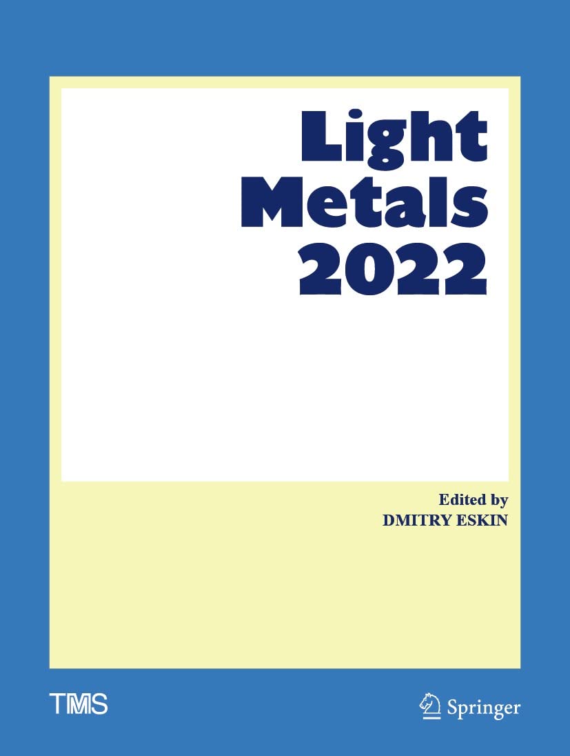 Light Metals 2022 aluminium magnésium titane ouvrage métallurgie