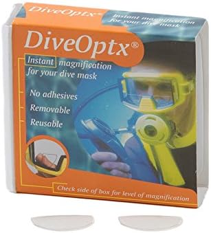 Trident Optx Flexible Dive Mask Magnifiers (Pair) 2