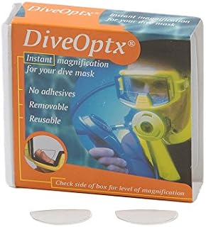 Trident Optx Flexible Dive Mask Magnifiers (Pair) 2.5