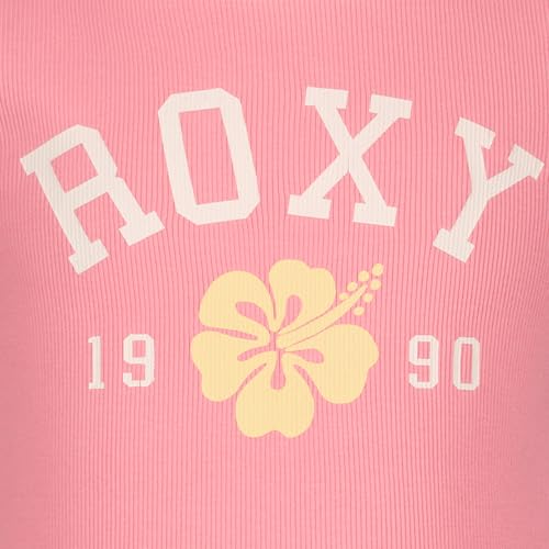 Image of Roxy Girls' Sleeveless Graphic Tank Top, Scoop Neck Casual Cotton Summer Shirt