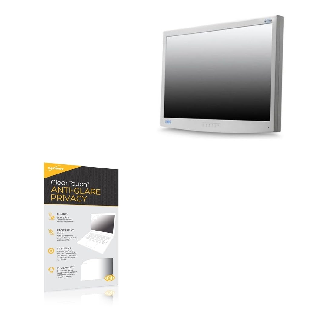 BoxWave Screen Protector Compatible with NDSsi EndoVue LED Monitor (24 in) - ClearTouch Anti-Glare Privacy (2-Pack), Privacy Screen Protector Flexible Film Anti-Glare