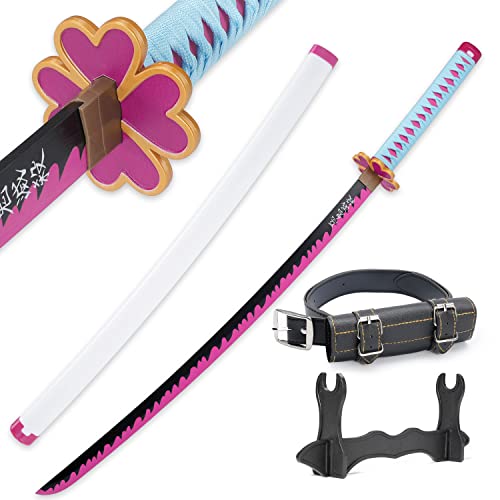 Cold Blade Anime Sword - 41 inches Anime Katana Replica with Belt and Stand - Ganlusi