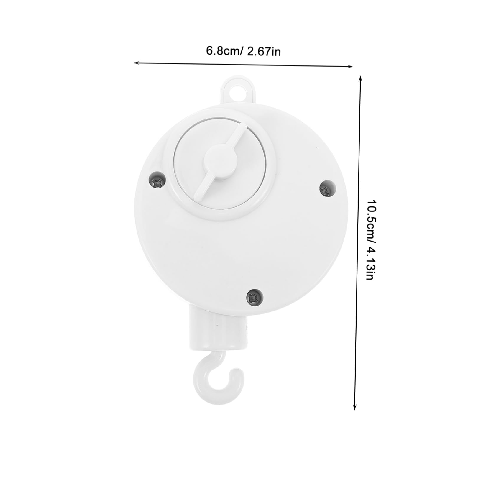 Toddmomy Crib Musical Mobile Rotating Music Box Toys for Toddlers Mobile Hanger